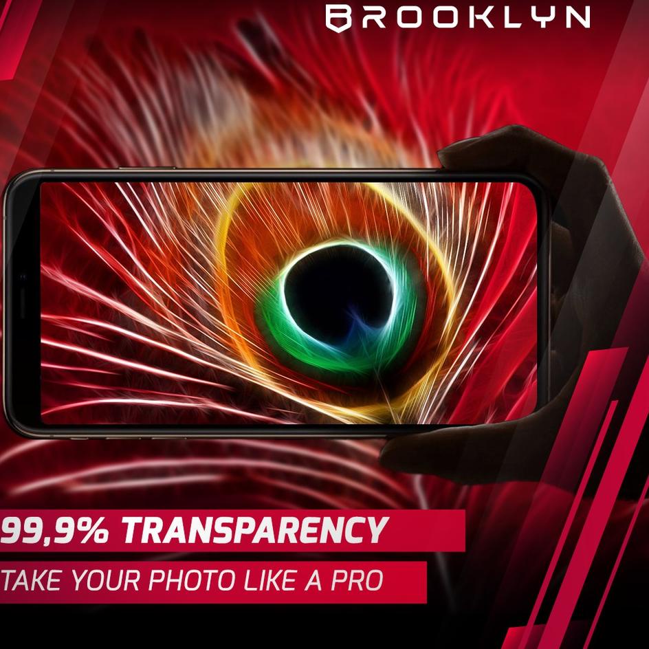 Baru Brooklyn iPhone Camera Tempered Glass Full Cover Around Protection