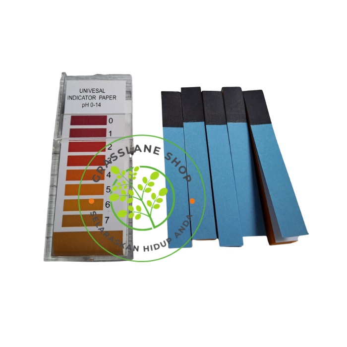 Kertas PH Paper Universal Lakmus Indikator 0-14 isi 100 1 Warna