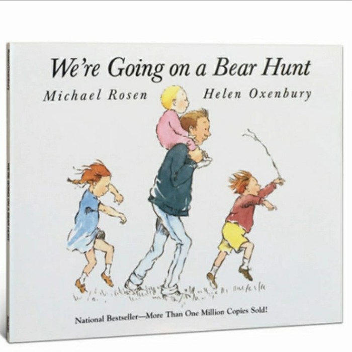 ✿ BISA COD✿ we're going on a bear hunt buku gambar buku anak