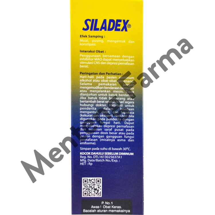 Siladex DMP Sirup 60 mL - Sirup Obat Batuk Tidak Berdahak dan Alergi