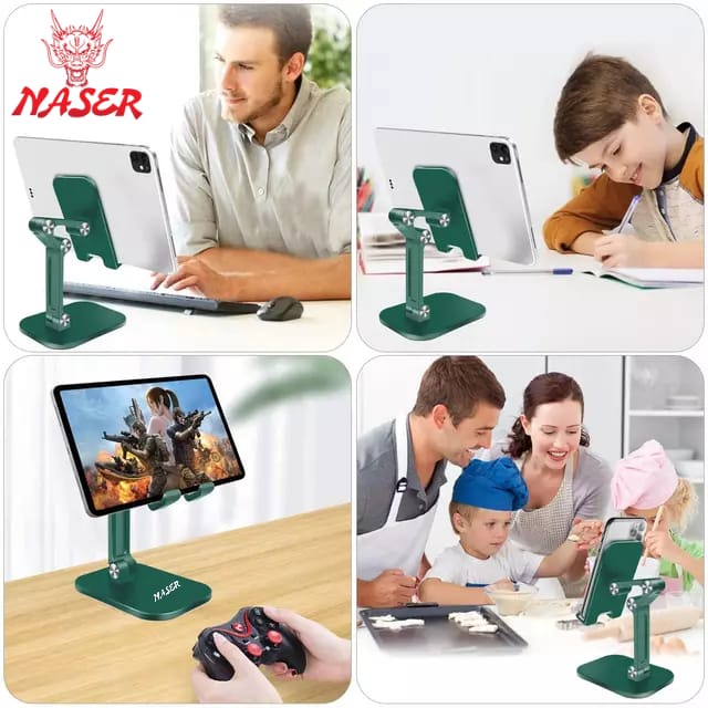 NASER-Folding Desktop stand phone HR-06/Holder Dudukan hp multifungsi/PRODUK ORIGINAL