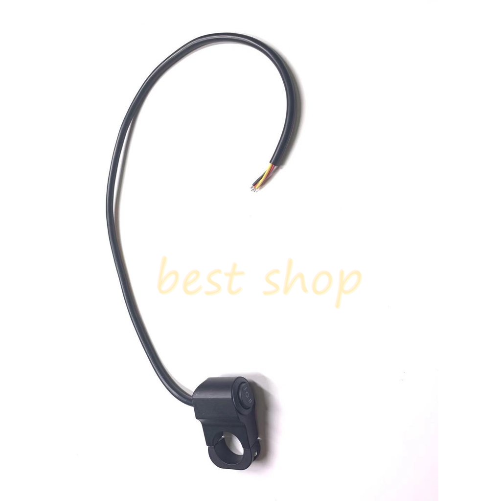 1pc Saklar Lampu Mengemudi Mini Tahan Air Saklar 3arah (ON OFF ON) Switch Dengan Penjepit