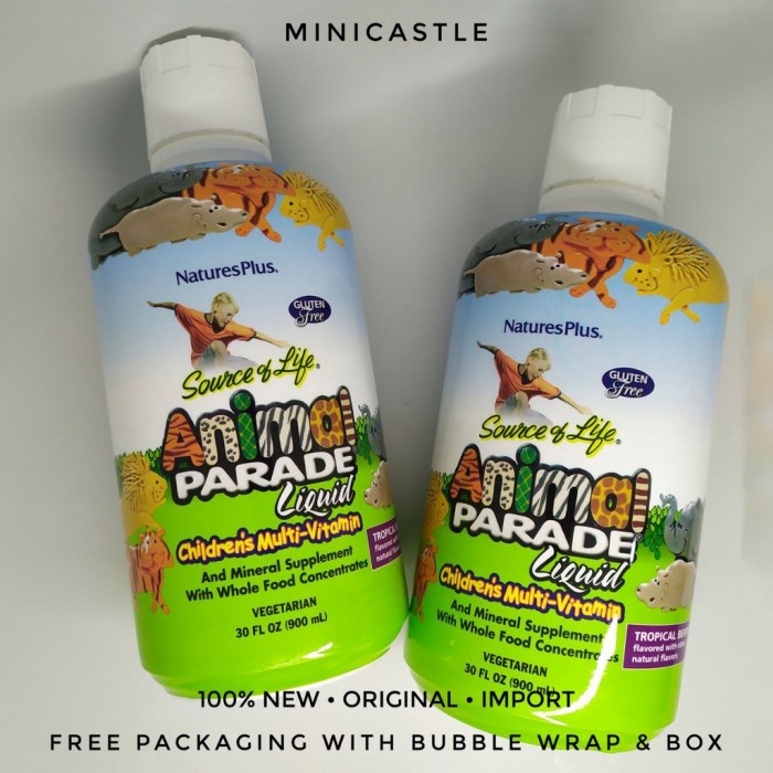 Animal Parade Liquid Children Multivitamin 900 ml