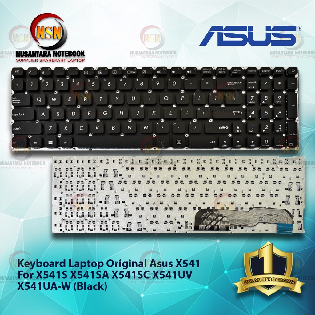 Keyboard Laptop Asus X541 Series Asus X541S X541SA X541SC X541UV X541UA-W