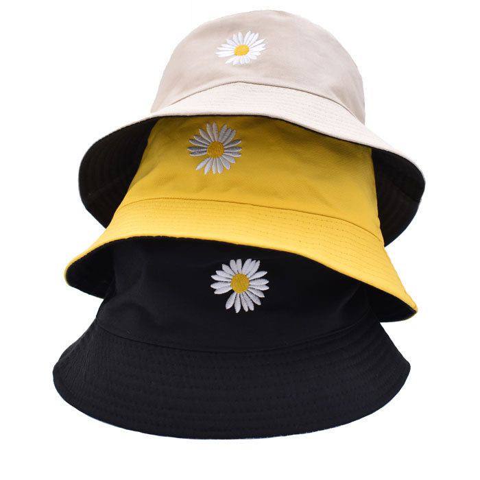 7.7 TOPI BUCKET ANAK 2SISI BUNGA DAISY