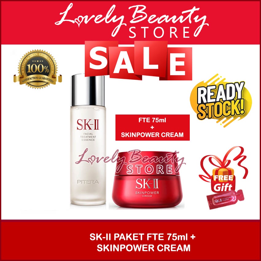 Jual Sk Ii Sk Skii Paket Fte Ml Skinpower Cream Gr Shopee