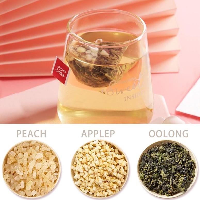 

[PRODUK MWL0E] Teh Bunga Buah Tisane Tea 10pcs 花茶 Teh Buah Persik Peach Fruit Tea VWV