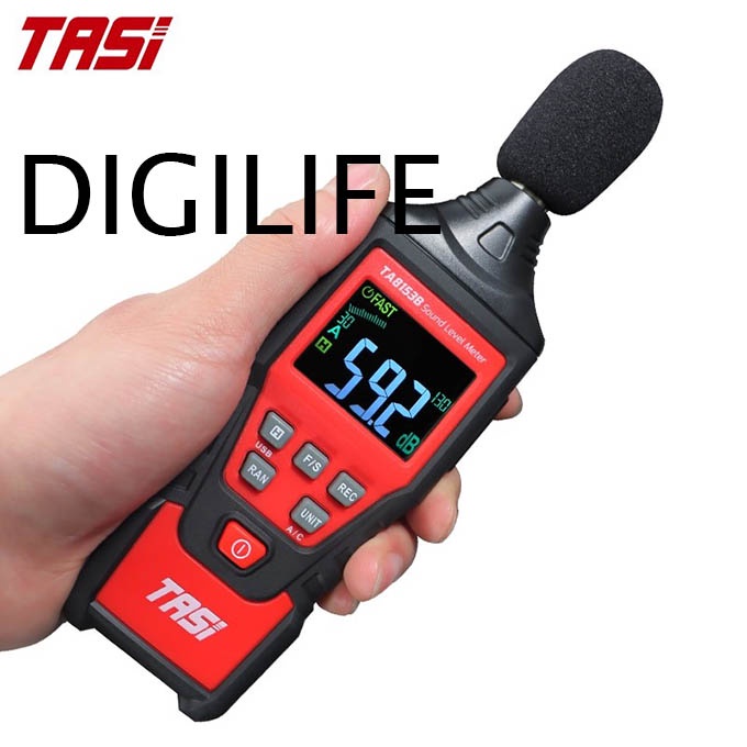 Sound Level Meter Data Logger TASI TA8153B Noise Decibel Tester DB TA-8153B USB PC Logging Digital T