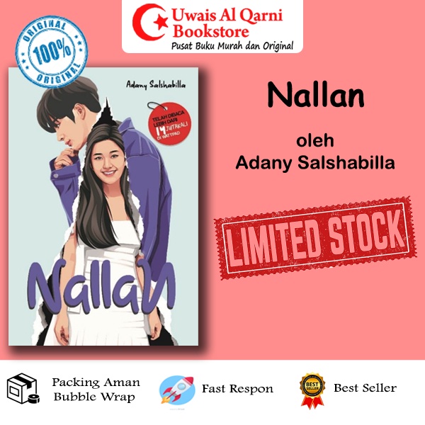 BEST SELLER ORIGINAL NOVEL NALLAN - ADANY SALSHABILLA - COCONUT BOOKS
