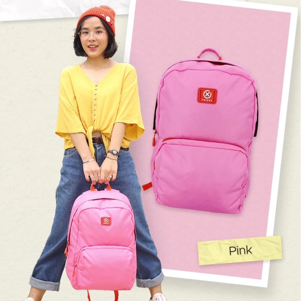 Tas Ransel Backpack Sekolah Oxigen Original Porky Cute