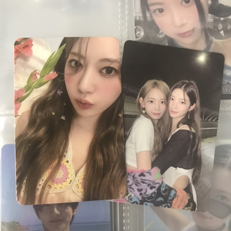 (ALL BOOKED) Photocard PC Le Sserafim Sakura Frozen Aquamarine unit kazuha sakura compact