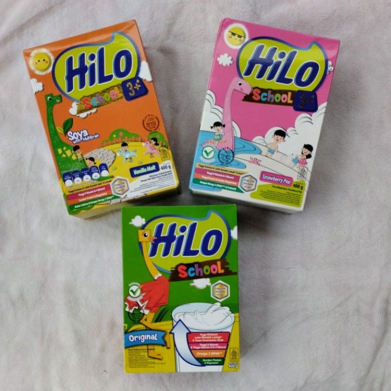 

HILO SCHOOL 3+ Vanilla Malt strawberry pop original 400GR