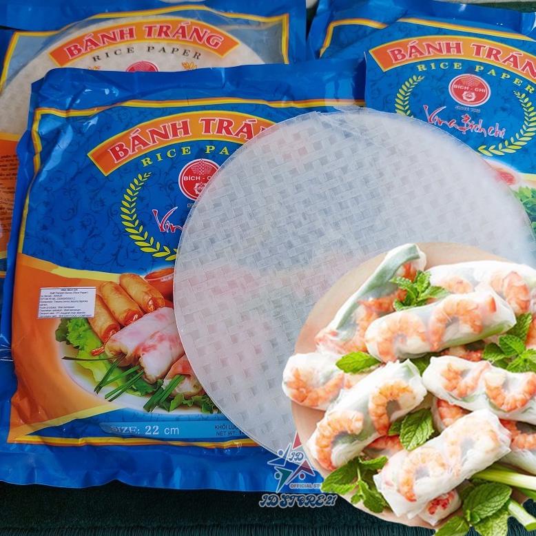 

❀❀ BANH TRANG RICE PAPERS BLUE 22CM Kulit Lumpia Vietnam rice roll spring roll