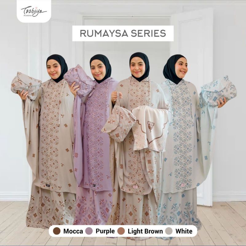 MUKENA TAZBIYA SET SEJADAH RUMAYSA SERIES ALLSIZE