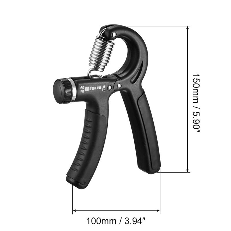 5-60kg Adjustable Handgrip Hand Grip Alat Fitness Olahraga Otot Tangan Latihan Yoga Training Fitness