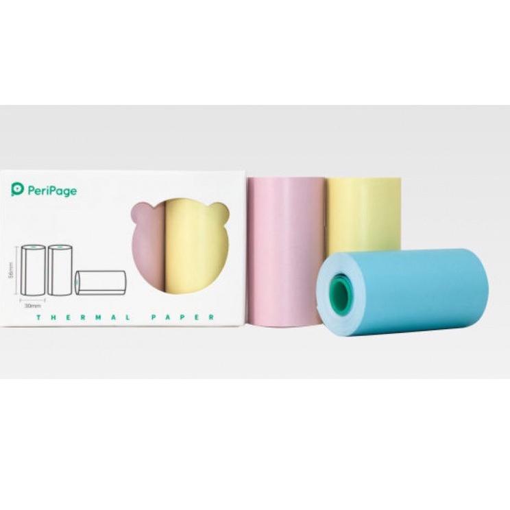 

Dijual ↓ KERTAS STICKER THERMAL PERIPAGE A6 ORIGINAL 57x30mm mini printer thermal paperang edc panda 81 ✺