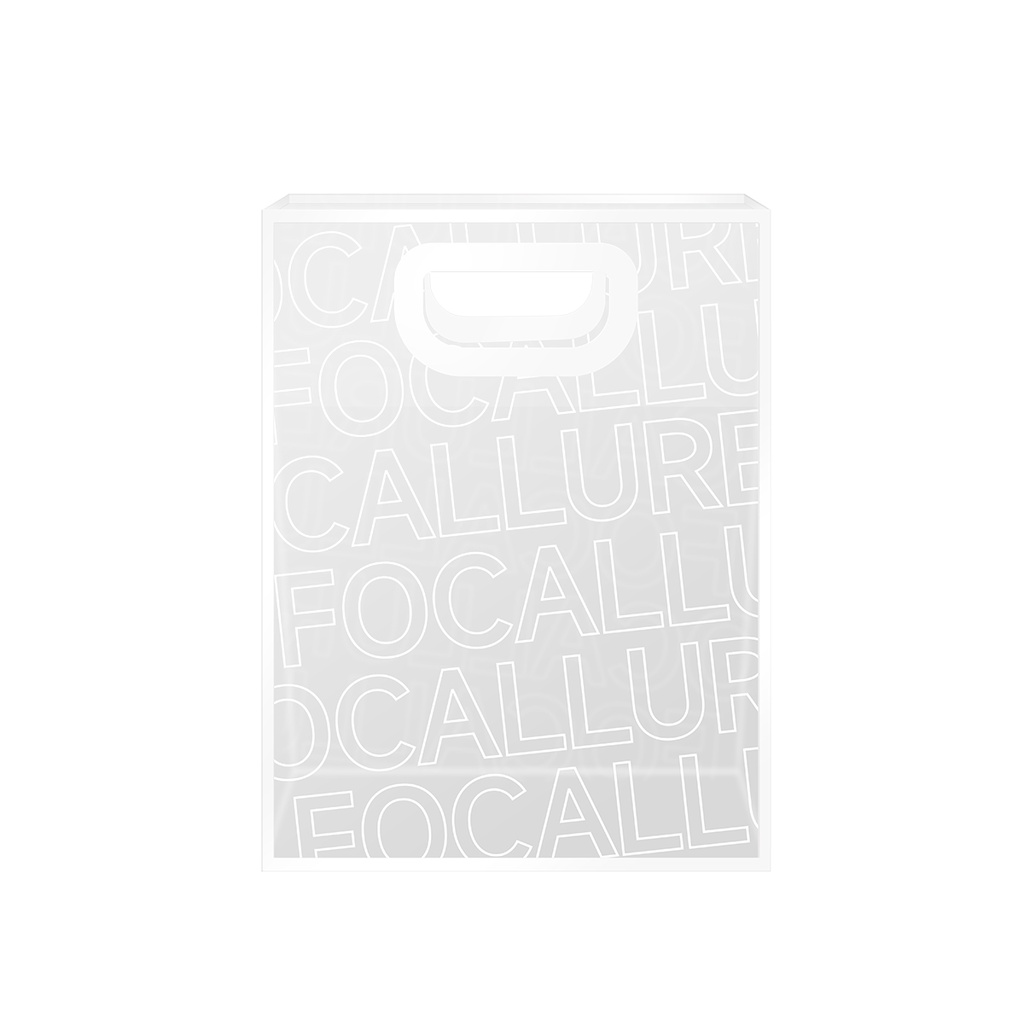 Focallure PVC Portable Handbag Gift Bag Waterproof Transparent