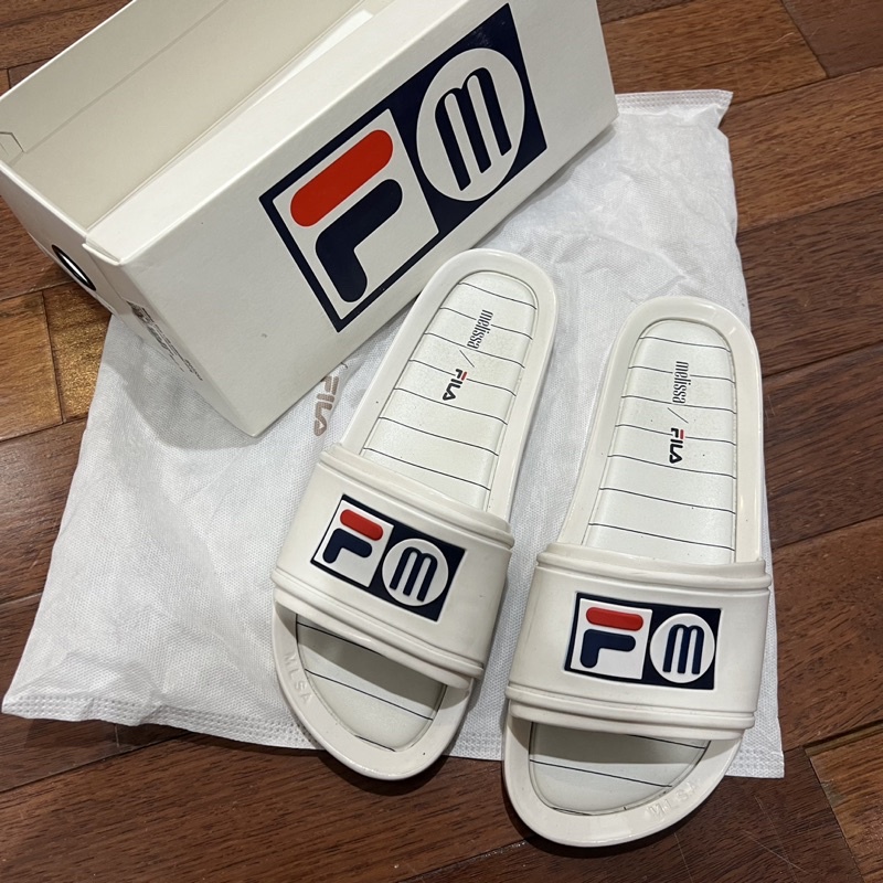 MELISSA x FILA sandal wanita EUR 41/42 (26,5cm)