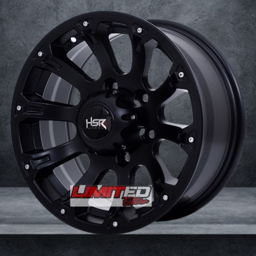 velg mobil offroad r15 velg mobil lubang baut 6 velg mobil blazer Terrano hartop Land Cruiser velg m