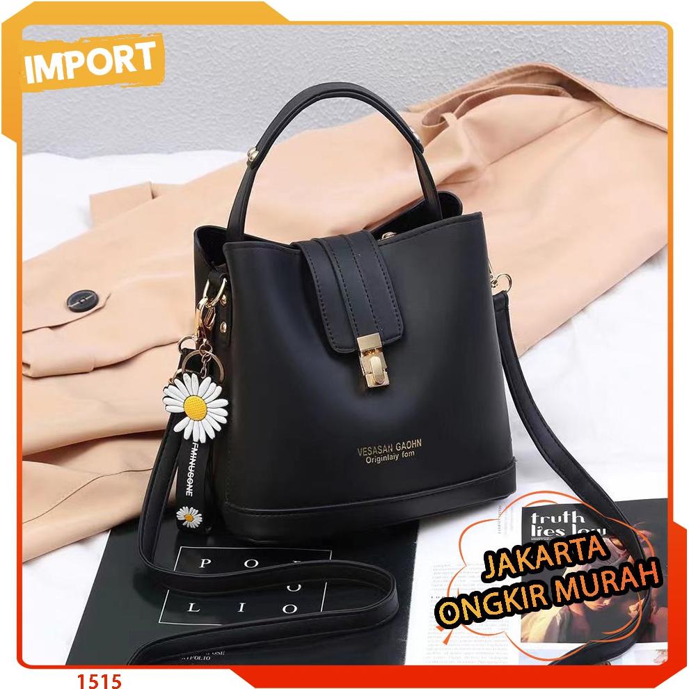 JAKARTA D 1515 TAS SELEMPANG WANITA BRANDED GROSIR IMPORT KOREA