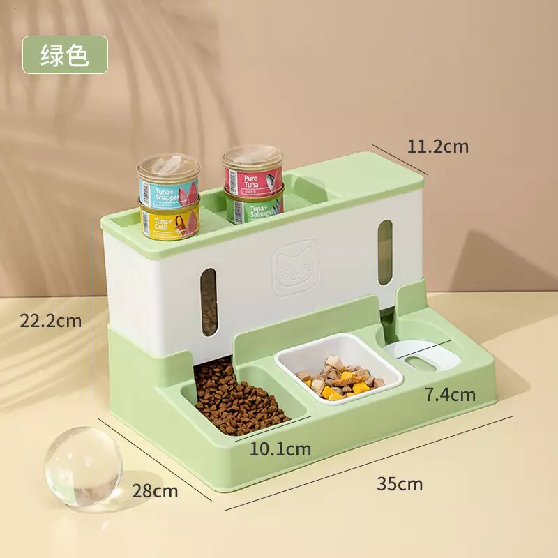 Dispenser #18 - Tempat Makan Minum Anjing Kucing / Automatic Pet Food