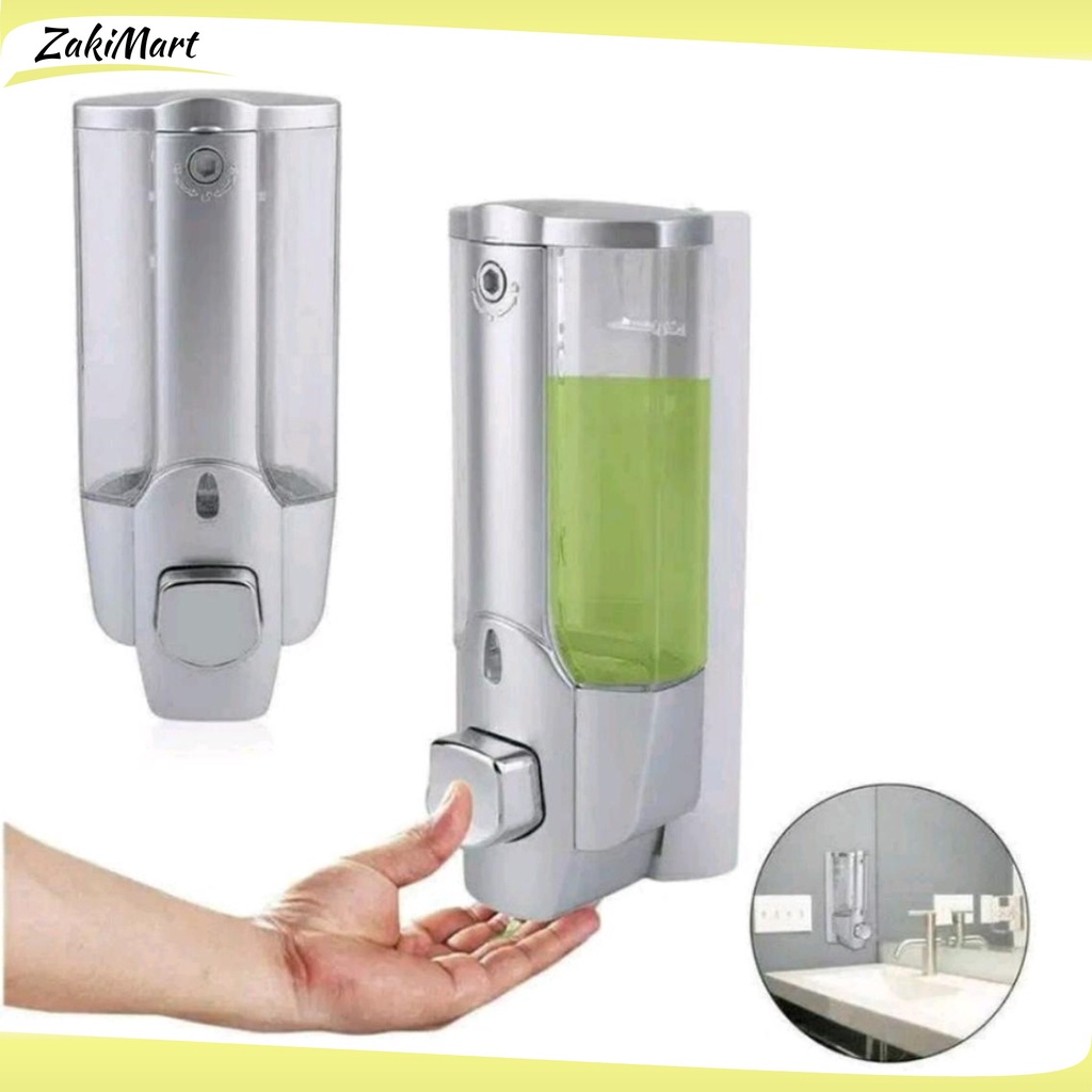 DISPENSER SABUN MANUAL HAND SOAP TEMPAT SABUN CUCI TANGAN RAK SABUN