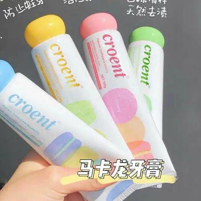 BAYAR DITEMPAT✔️CROENT PASTA GIGI KOREA BISA MEMUTIHKAN GIGI DAN MENYEGARKAN MULUT RASA BUAH|SQ3