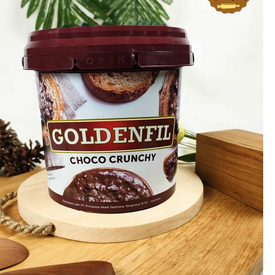 

SALE!!GOLDENFIL CHOCO CRUNCHY 1KG / SELAI COKLAT CRUNCHY|RA6