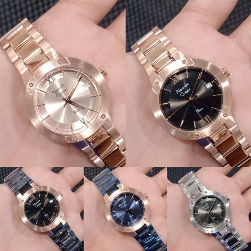 Jam Tangan Wanita Alexandre Christie Ac 2A12 / Ac2A12  Original Free Box