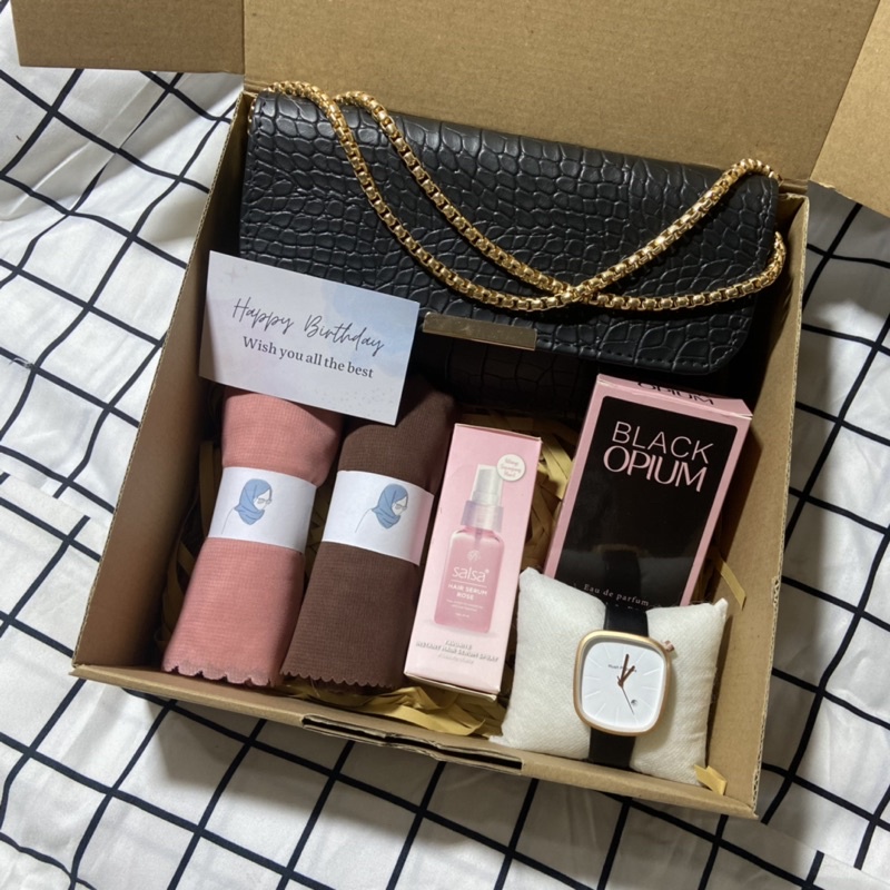 [FREE BABY GOLD] HAMPERS TAS 3030 KADO TAS SELEMPANG BAHU WANITA