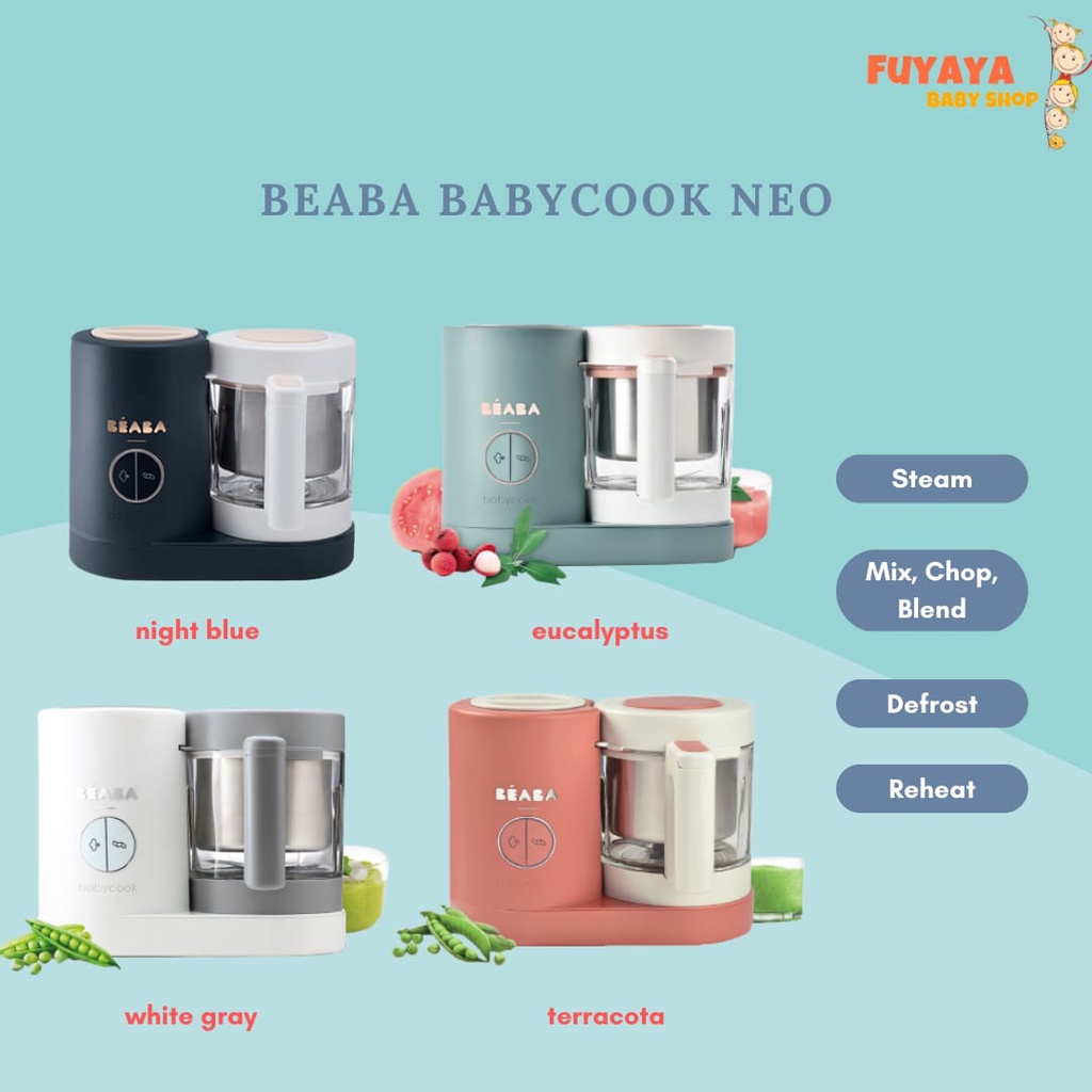 Beaba Babycook Neo / Blender Bayi MPASI / Food Processor Beaba Baby Cook