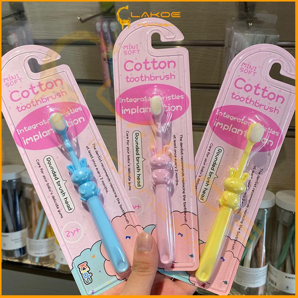 Terbaik LAKOE Sikat gigi anak /sikat gigi bayi kartun kelinci 2-10 tahun