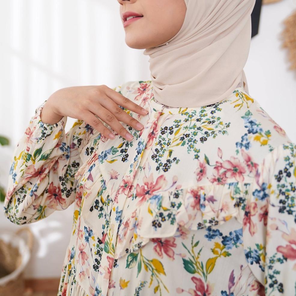 [LKA.22De22e] Ayana ankle dress rayon viscose premium midi dress rayon hayya dress looklike haideeor