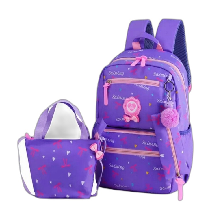 ARMELIA SHOP - Tas Sekolah Anak TK SD Set 3in1 Bonus My Bottle