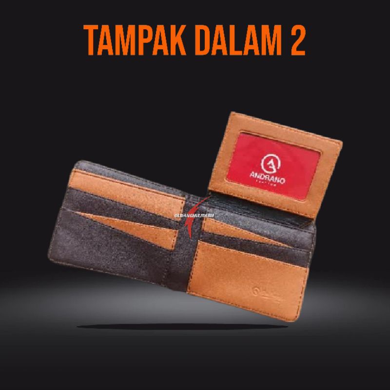 Dompet Pria Kualitas Distro Dompet Remaja Bahan Kulit Sintetis Dompet Polos