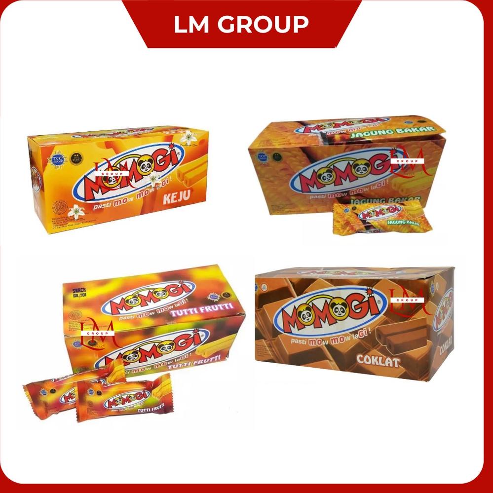 

⭐⭐⭐ MOMOGI Coklat/Jagung Bakar/Keju/Tutti Fruitti - Isi 20pcs @5gr [New Pack]