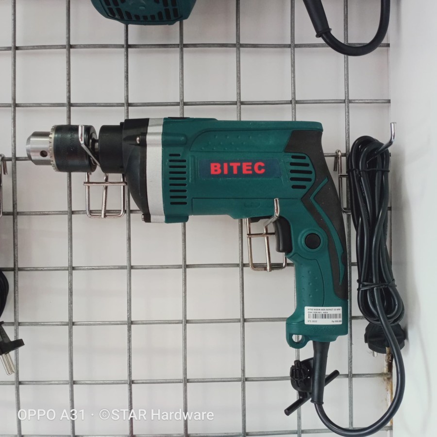 Bitec Mesin Bor Impact 13 mm / Mesin Bor Tangan IDM 1370 REJ - Biru