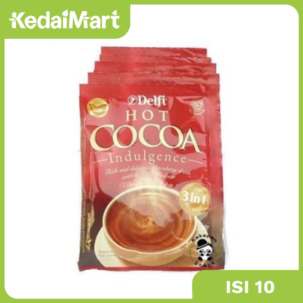 

Delfi Hot Cocoa Indulgence Renceng 10 x 25 Gram