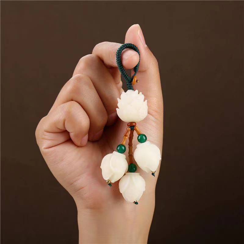 Bahan Bodhi; Elemen populer, kecil dan segar; Klasifikasi warna Tas keberuntungan, penyelesaian yang aman, beruntung Tas keberuntungan dengan lanyard; Liontin Ponsel Jenis Gantungan Kunci Berat: 50 gram Tas Keberuntungan] Tas Keberuntungan adalah maskot u