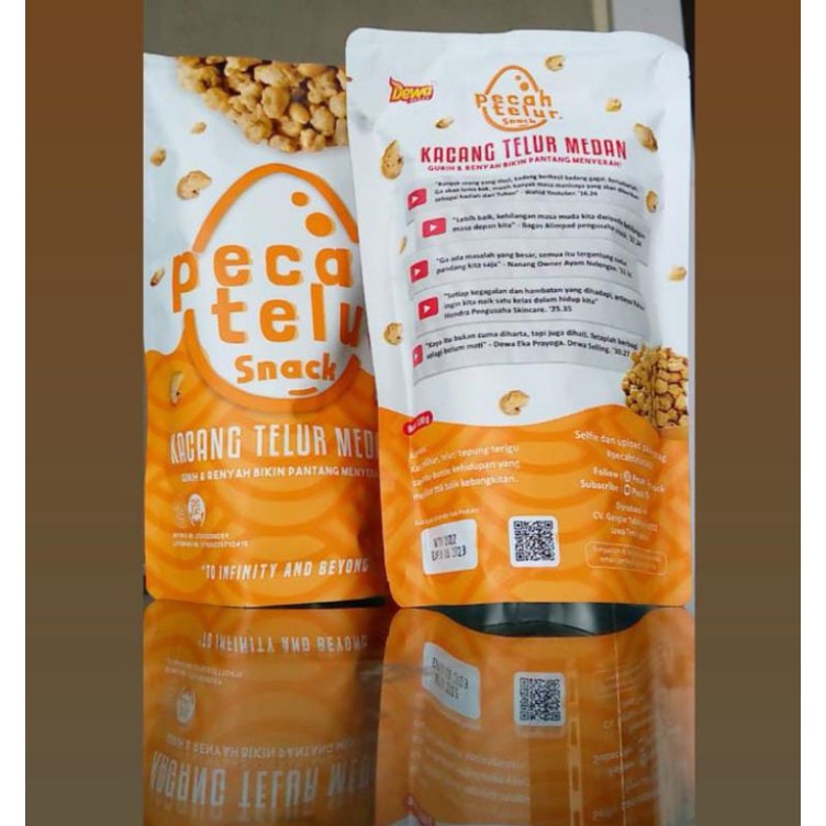 

PECAH TELUR •kacang telur Medan•