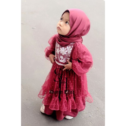 gamis anak/dress anak/gamis couple