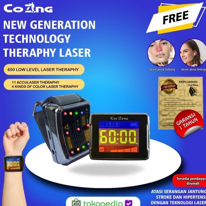 perfect jam laser cozing 4 warna + 11 titik alternatif dr