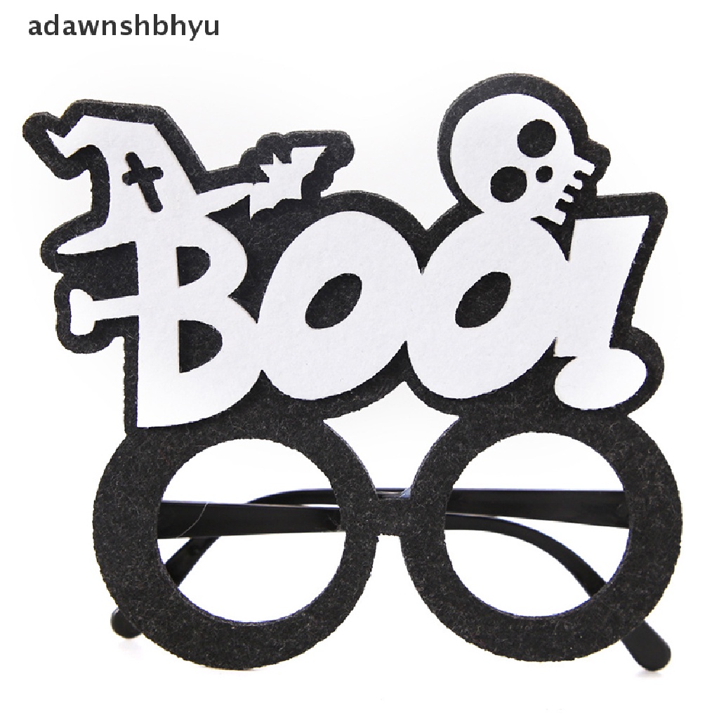 Adawnshbhyu Kacamata Pesta Halloween Tanduk Laba-Laba Labu Kacamata Lucu Pesta Ornamen Hadiah Rumit Props Foto Natal Prop Dekorasi Halloween Topeng ID