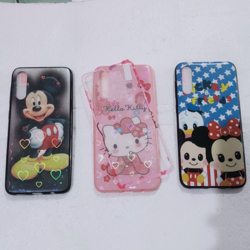 SOFTCASE SAMSUNG A30S A50S A50 ANIMASI GLOSSY + TEMPERED GLASS