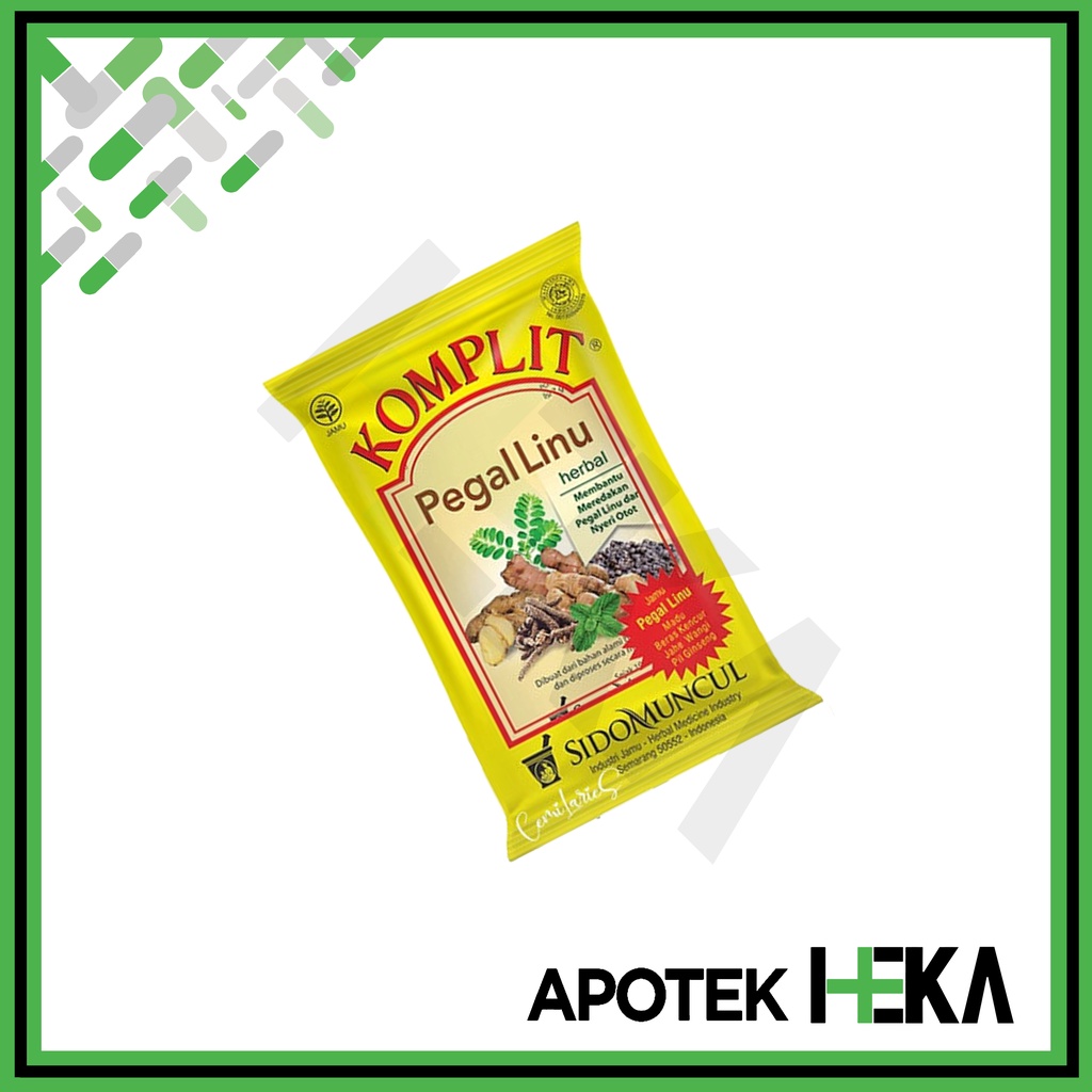 Jamu Komplit Pegal Linu Sido Muncul Satuan 1 Sachet (SEMARANG)