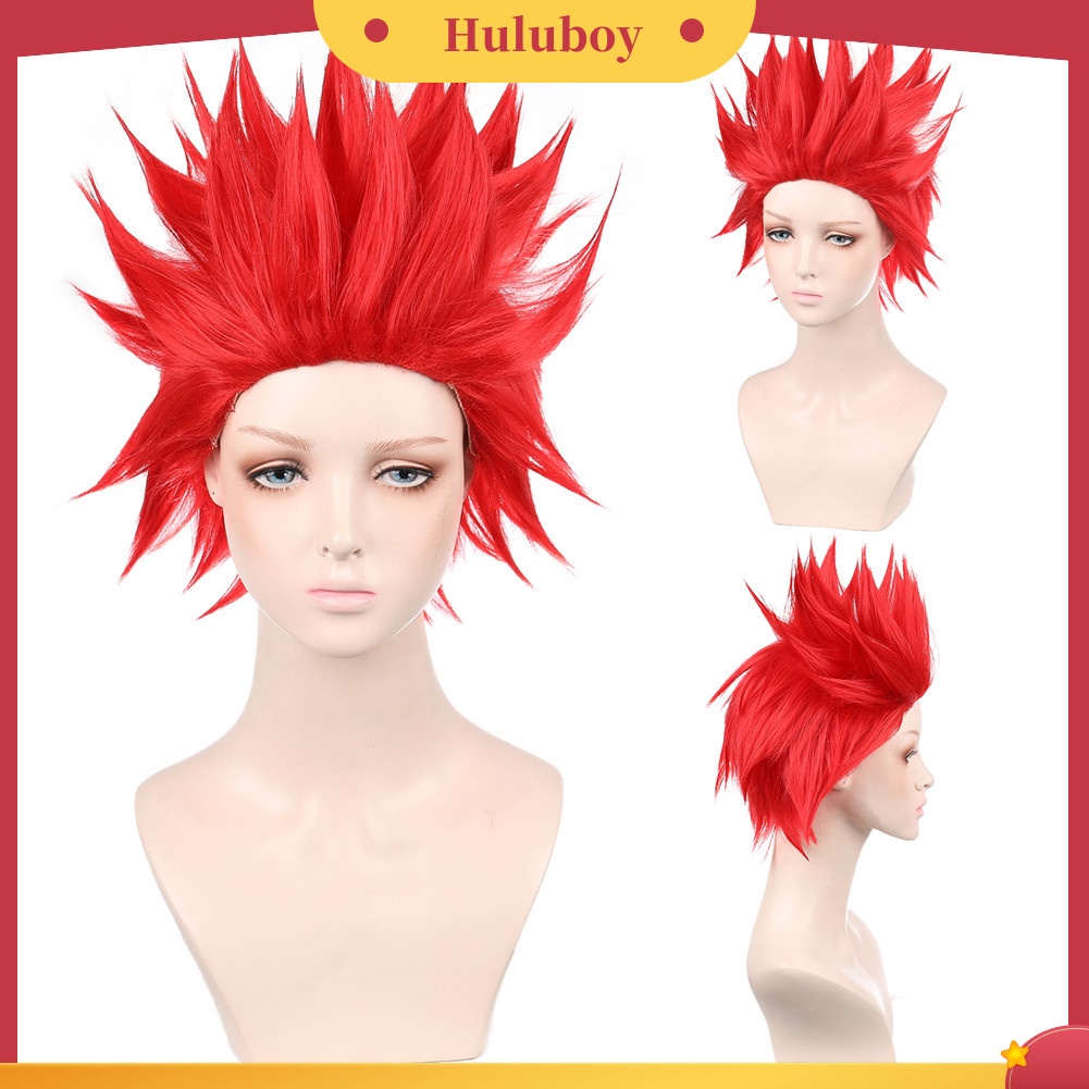 Wig Rambut Palsu Model Pendek Desain Kartun Untuk Unisex