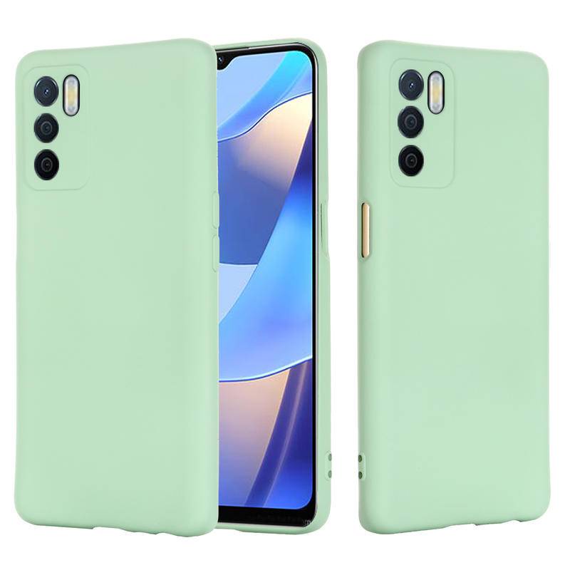 Shockproof Untuk OPPO A16 A16s Casing Silikon Cair Lembut Global Full Pelindung Casing Ponsel Anti-knock Cover