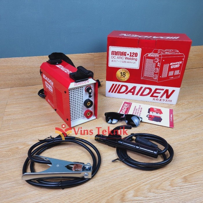 Daiden Mmai120 Mesin Las Listrik Inverter Mmai 120