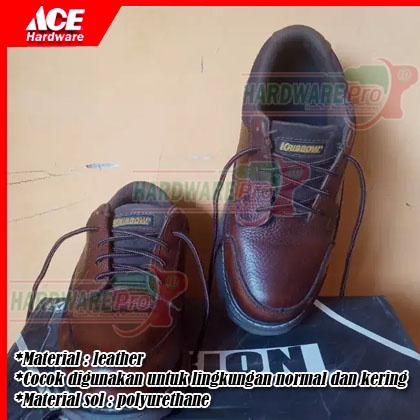Sepatu Safety Shoes ORION Sepatu Pelindung Kerja Coklat Krisbow Ace Hardware