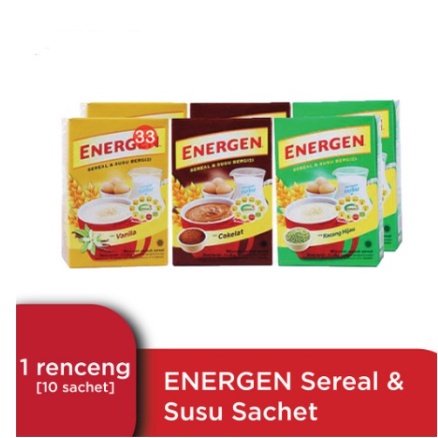 

Energen Sereal 1 Renceng 10 Pcs